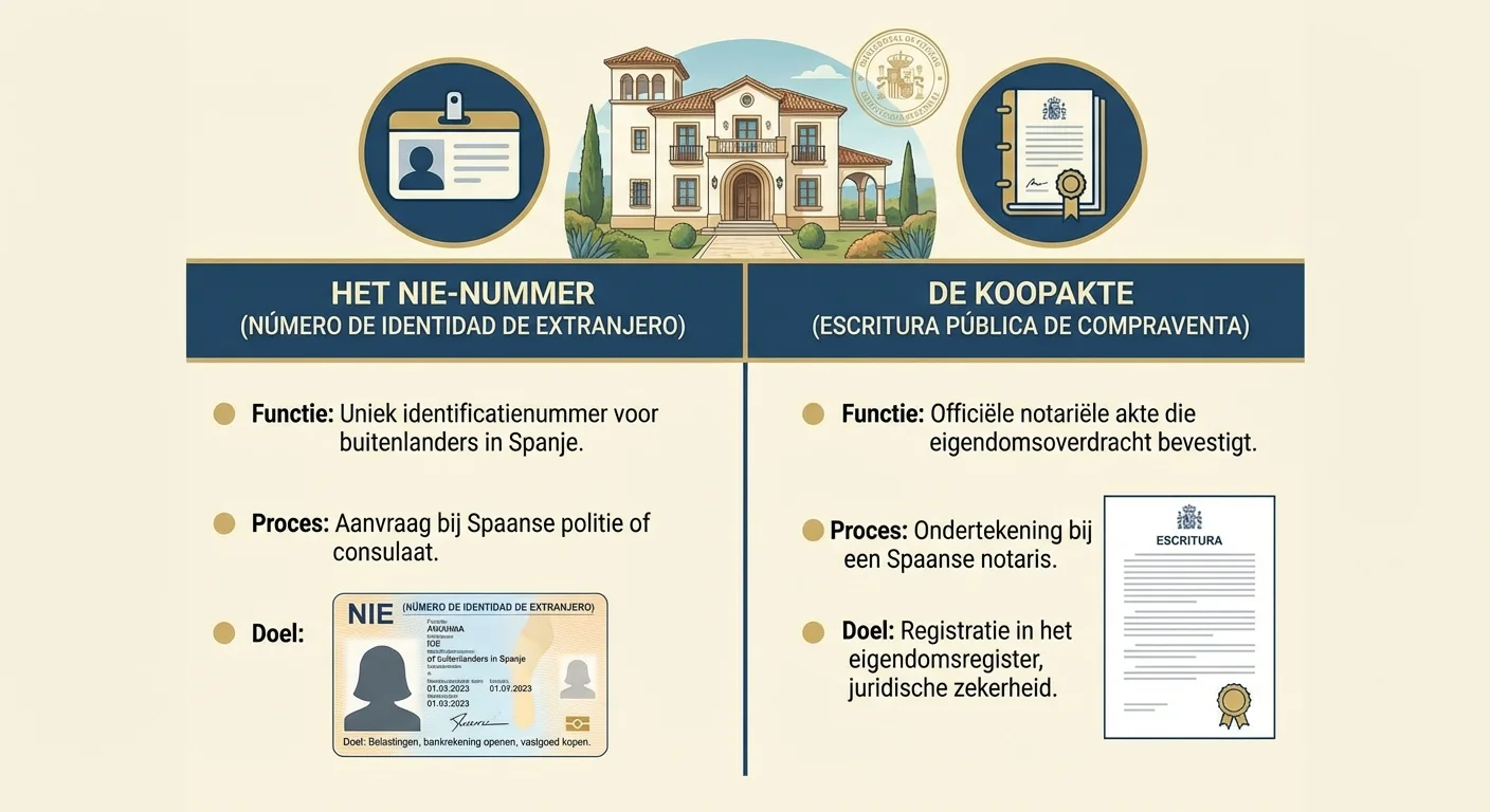 Numéro NIE (Número de Identidad de Extranjero). Il s'agit d'un numéro d'identification fiscale unique pour les étrangers