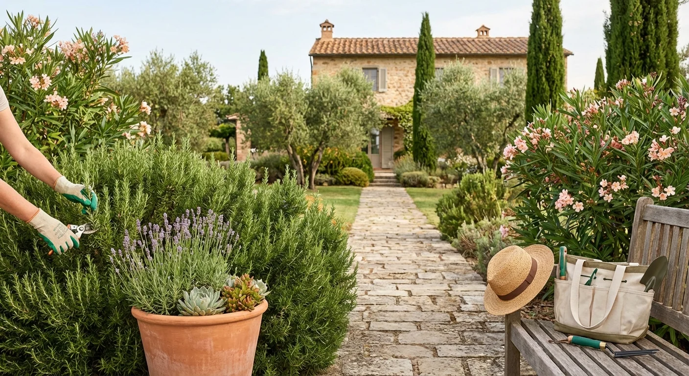 garden care in a Mediterranean climate illustration 3