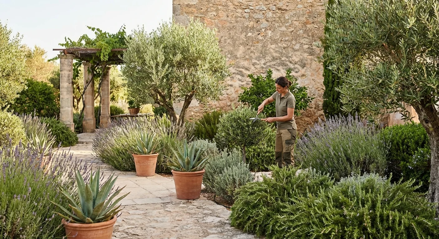 garden care in a Mediterranean climate illustration 5