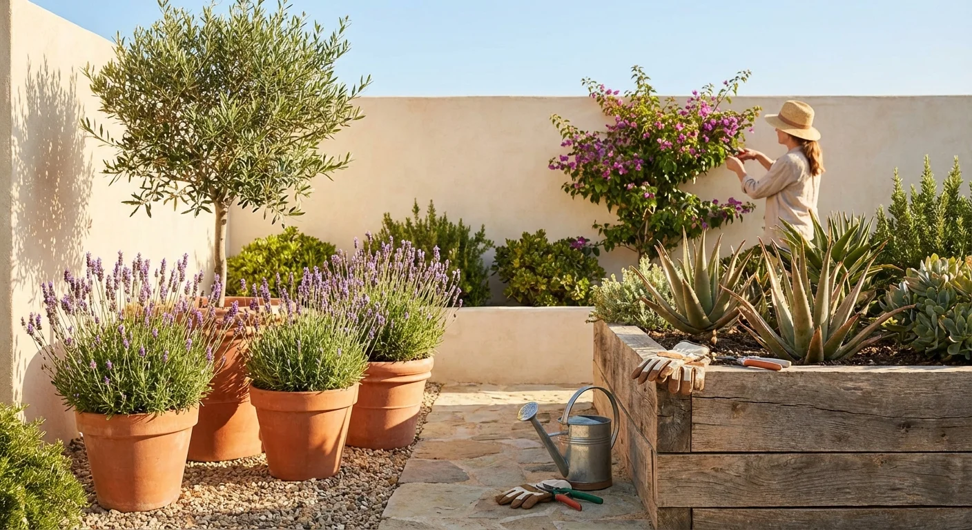 garden care in a Mediterranean climate illustration 9