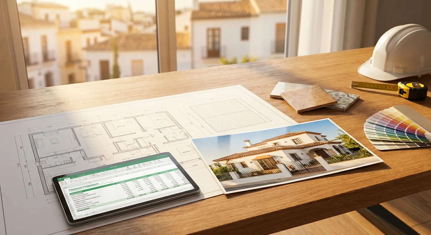Diagram style overview of roadmap for Flipping Houses from purchase to sale