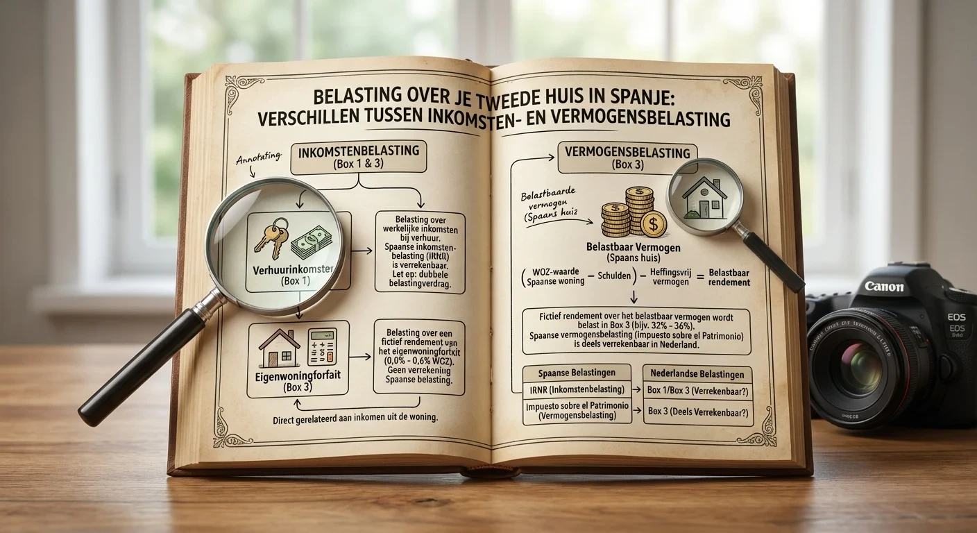 belasting over je tweede huis in Spanje at verschillen tussen de inkomstenbelasting en de vermogensbelasting, professional appearance