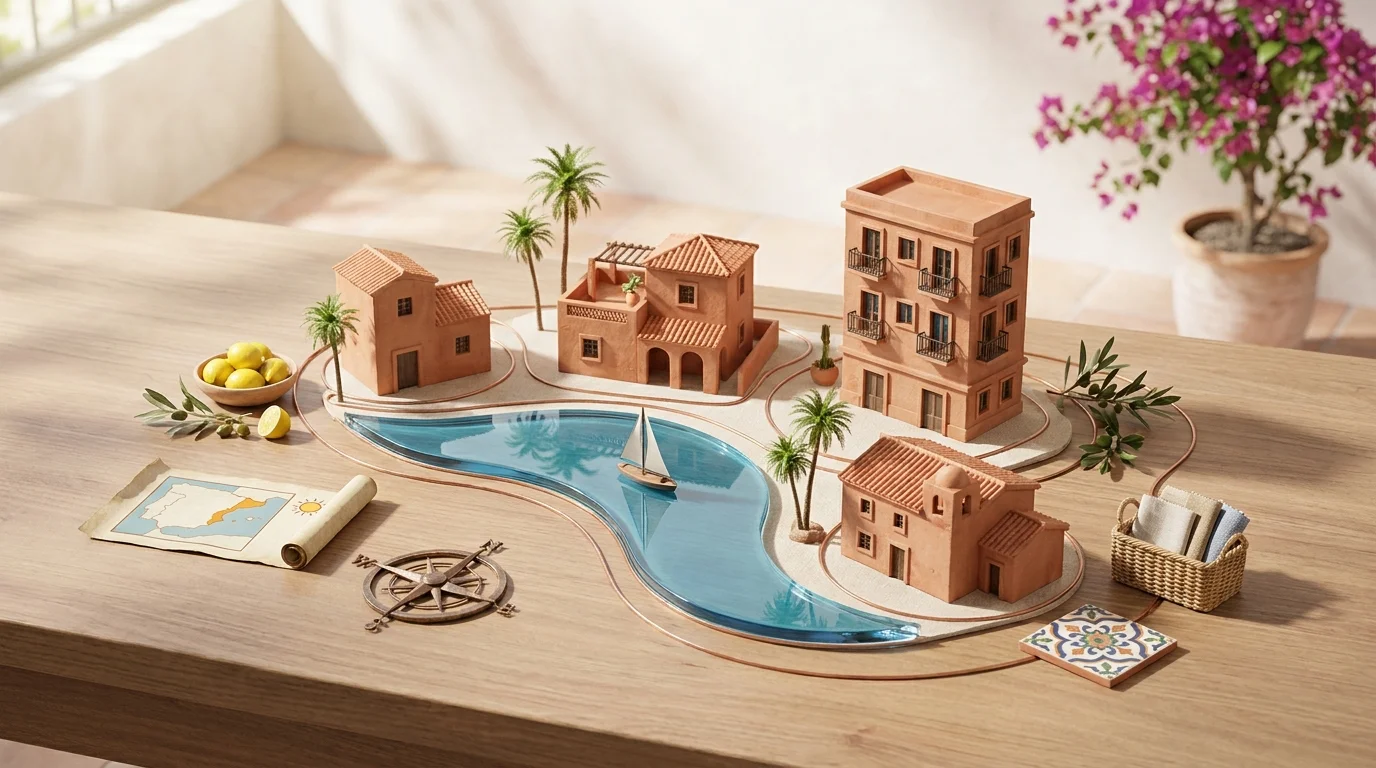 vastgoed spanje - De charme van de Costa Blanca: Huizen en Appartementen
